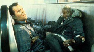 Bruce Willis y Art Evans en Duro de matar 2.