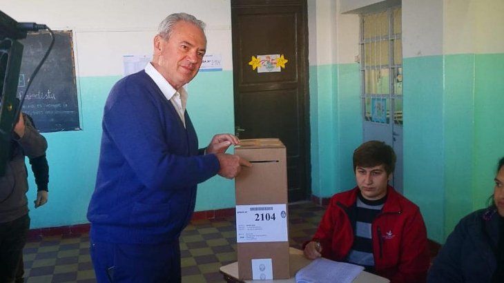 Atilio Benedetti, candidato de Cambiemos.