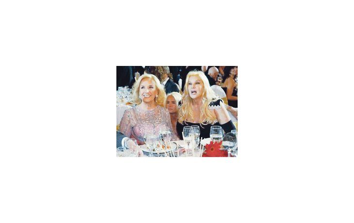 Mirtha Legrand y Susana Giménez, divas 2012 de «Telefé». Estarán presentes junto a un centenar de celebrities en la fiesta del domingo.