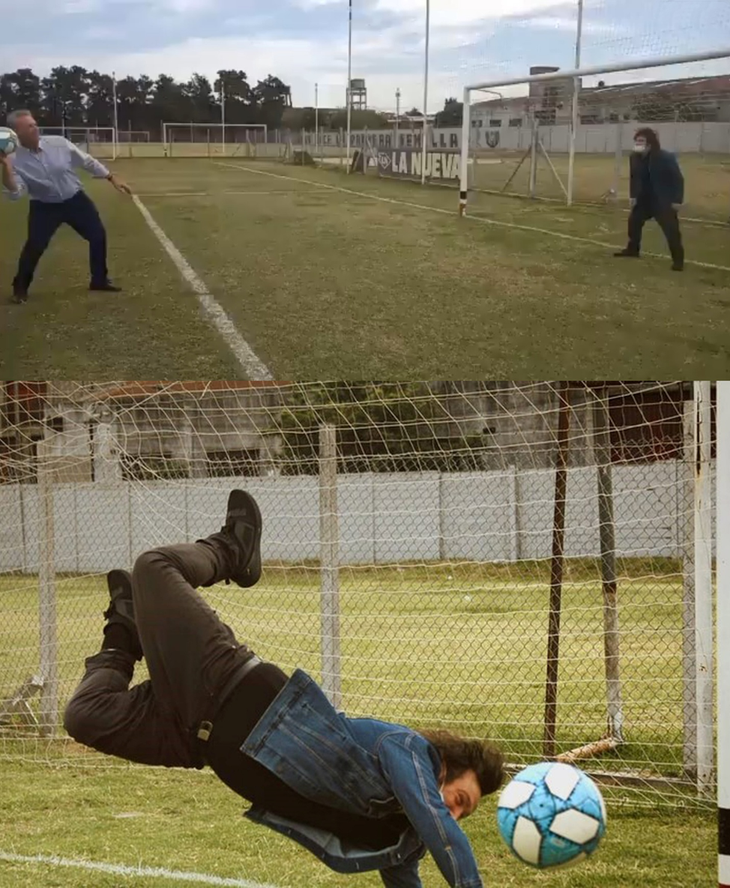 Parecería que, como arquero, Javier Milei adquirió muchos de los vicios de la profesión, entre ellos el de correr el arco cada vez que la cosa se le ponía difícil. Como economista y político, no ha abandonado sus viejas costumbres… Parecería que, como arquero, Javier Milei adquirió muchos de los vicios de la profesión, entre ellos el de correr el arco cada vez que la cosa se le ponía difícil. Como economista y político, no ha abandonado sus viejas costumbres…