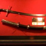 El sable corvo de San Martín, motivo de discordia. El sable corvo de San Martín, motivo de discordia.