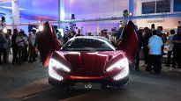 El BYD U9 fue exhibido en el concesionario&nbsp;