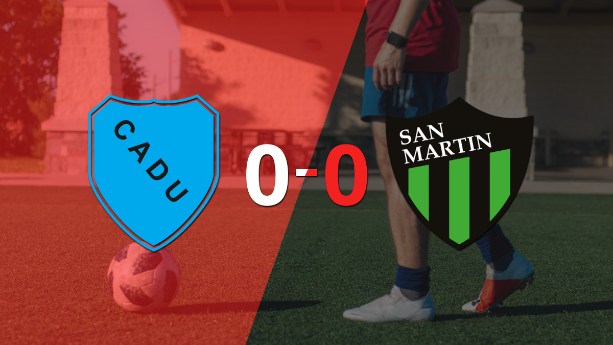 Def.  Unidos and San Martín (SJ) finished goalless