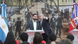 alberto fernandez y gabriel boric: reunion mano a mano para afianzar el vinculo entre argentina y chile