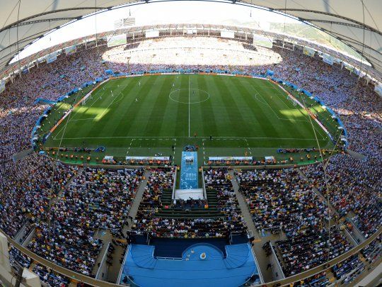 El estadio Maracaná durante la final del Mundial Brasil 2014.