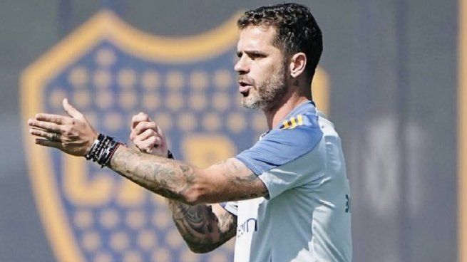 El entrenador de Boca, Fernando Gago