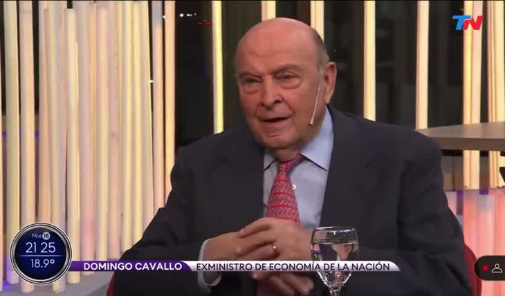 La entrevista de Cavallo antes de las elecciones.