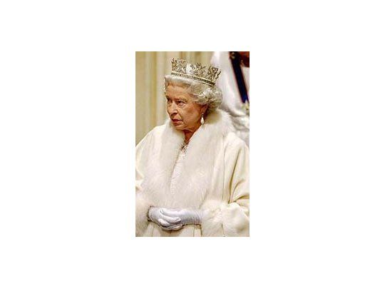 La reina Isabel II de Inglaterra