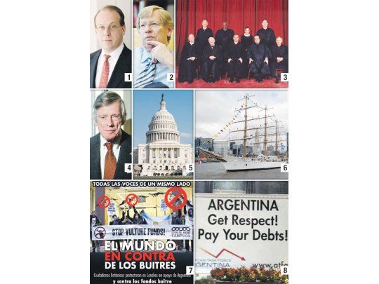 Postales de la batalla judicial