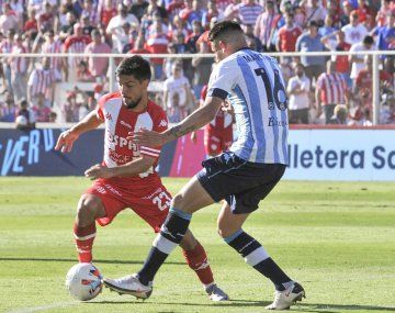 Unión y Racing empataron en la Liga Profesional de Fútbol.