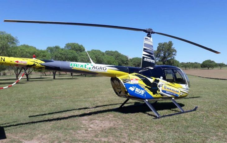 Ni el coronavirus lo frenó. Un hombre violó la cuarentena con su helicóptero y fue detenido.
