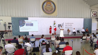 La Mañanera de este viernes se realiza en Chetumal, Quintana Roo.