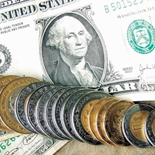 Cotización del dólar en México en el amanecer del día. Cotización del dólar en México en el amanecer del día.