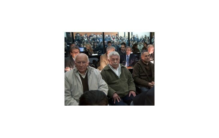 José Pedraza durante el comienzo del juicio.