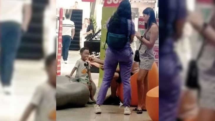 La foto del niño parecido a Loan en un shopping en Barranquilla, Colombia. La foto del niño parecido a Loan en un shopping en Barranquilla, Colombia.