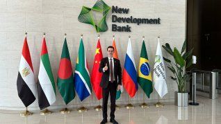 Sabino Vaca Narvaja, Embajador argentino en China en la cumbre de los BRICS.