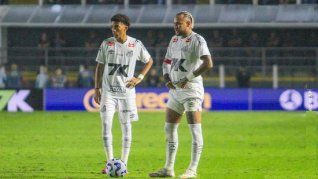 Debutó el hijo de Robinho en Santos, la nueva joya de Brasil, bajo la tutela de Neymar
