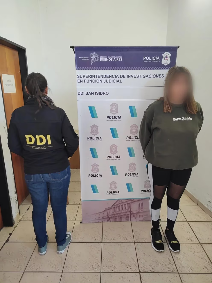 The woman was arrested last Monday.