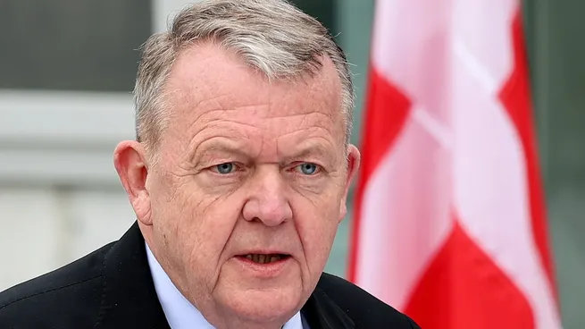 Lars Løkke Rasmussen, ministro de Relaciones Exteriores danés.
