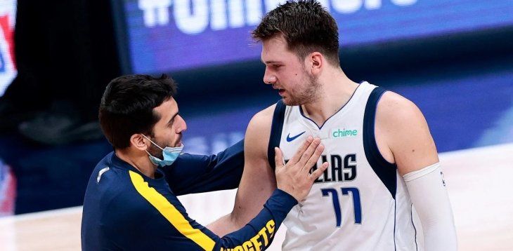 El abrazo entre Campazzo y Doncic, y el duelo que no fue