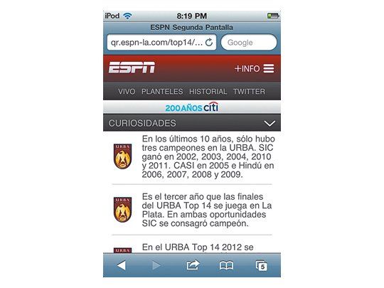 Deportes en pocas líneas
