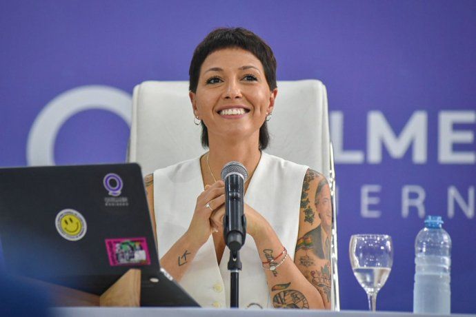 Mayra Mendoza encabezó la apertura de sesiones ordinarias del Concejo Deliberante de Quilmes.
