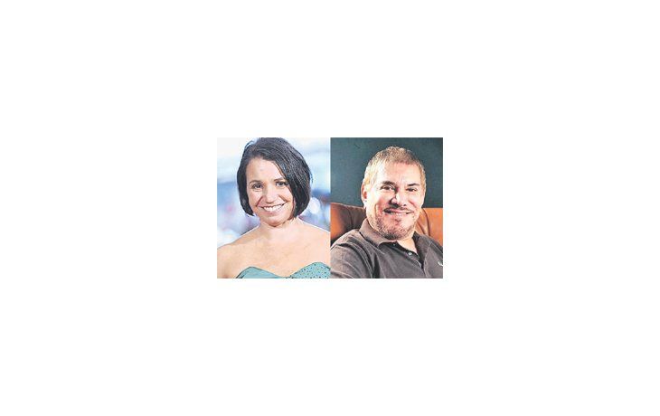 Celina Murga y Arnaldo André.