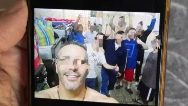 La imagen que recibió la familia estafada.