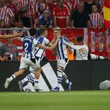El equipo de Simeone cayó por penales ante la Real Sociedad en la final de la Copa del Rey. El equipo de Simeone cayó por penales ante la Real Sociedad en la final de la Copa del Rey.