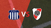 talleres llego al empate parcial 2-2 contra river plate