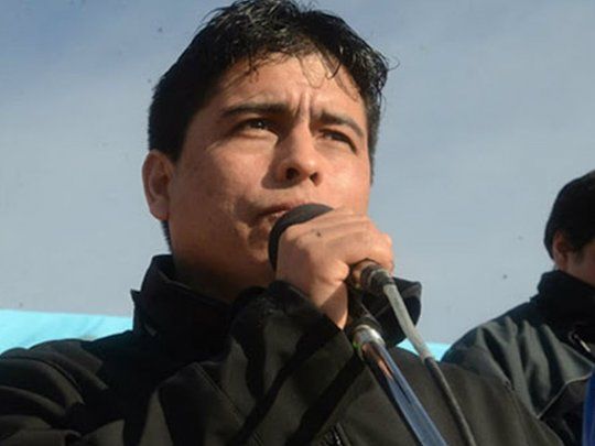 El Secretario General del gremio, Claudio Vidal.