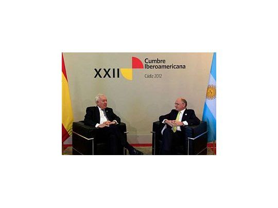 José Manuel García Margallo y Héctor Timerman