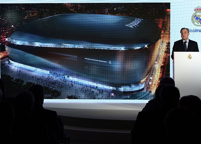 Real Madrid y el nuevo Santiago Bernabéu.