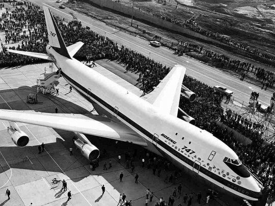 El primer 747, en 1968.