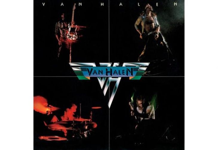 Portada del primer disco de Van Halen, en 1978.