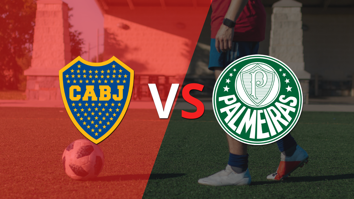 The ball is already rolling between Boca Juniors and Palmeiras in the Bombonera