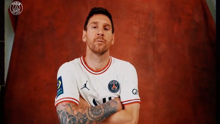 Messi presentó la nueva camiseta del PSG: sale y cómo
