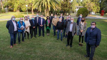 almuerzo. Alberto Fernández recibió ayer en la residencia de Olivos a la mesa de la CGT. Control de precios y la sucesión en la Superintendencia de Servicios de Salud, en el centro de las conversaciones.&nbsp;