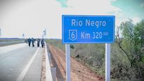 El presidente Luis Lacalle Pou inauguró las obras sobre 82 kilómetros de la ruta 6.