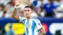 Angel Di Maria celebrated his qualification to the Copa America final Angel Di Maria celebrated his qualification to the Copa America final
