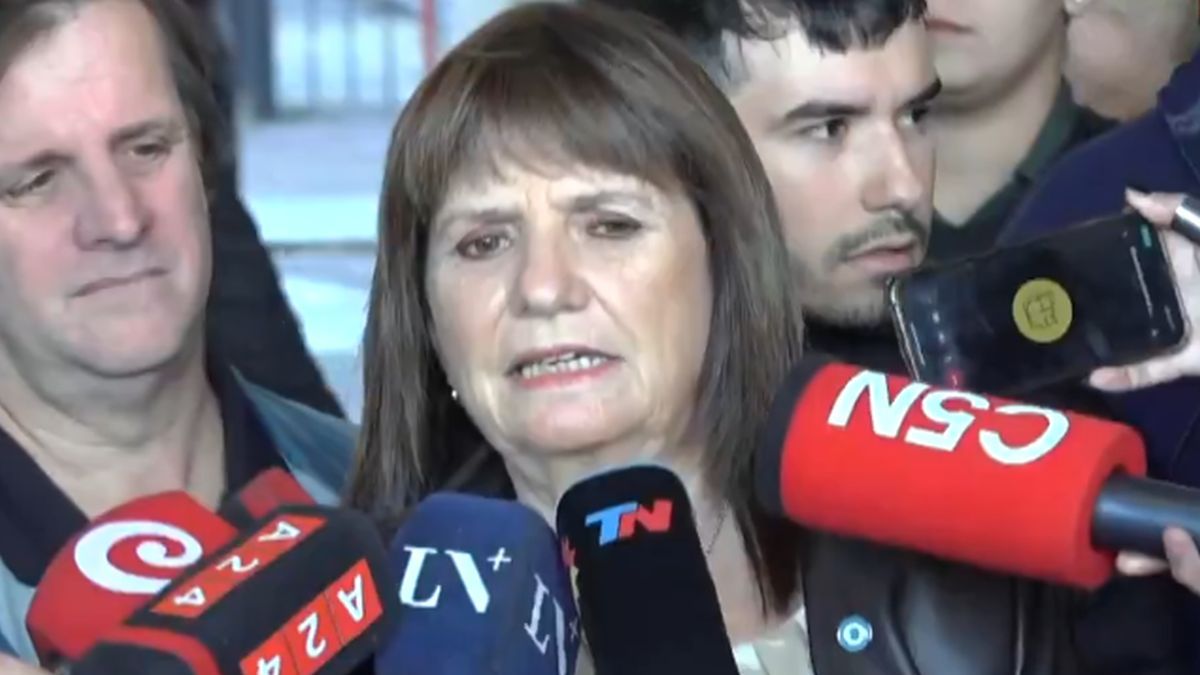 Patricia Bullrich: El video no es de La Libertad Avanza, no importa ...