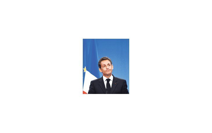 Nicolas Sarkozy durante un discurso pronunciado el domingo en Les Eyzies de Tayac, sudoeste de Francia. Su Gobierno corrigió la circular cuestionada.