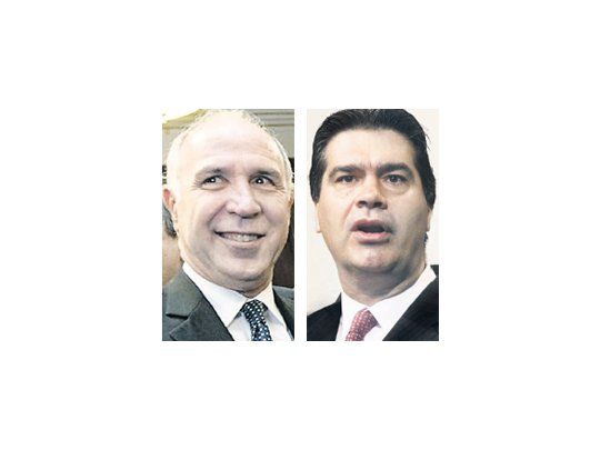 Ricardo Lorenzetti y Jorge Capitanich