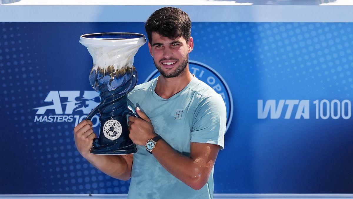 After the early abandonment of Sinner, Carlos Alcaraz became champion in Cincinnati