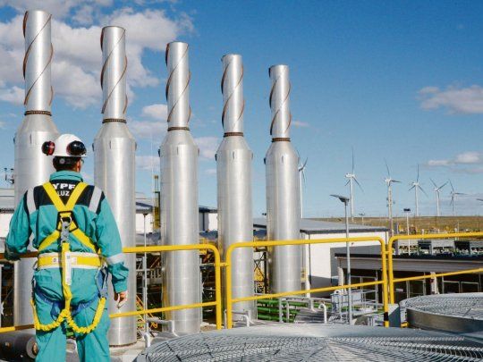 ubicación. La nueva central está a 40 km de Comodoro Rivadavia.