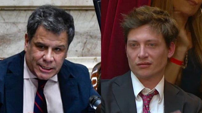 Facundo Manes y Santiago Caputos tuvieron un duro cruce el sábado en los pasillos del Congreso.