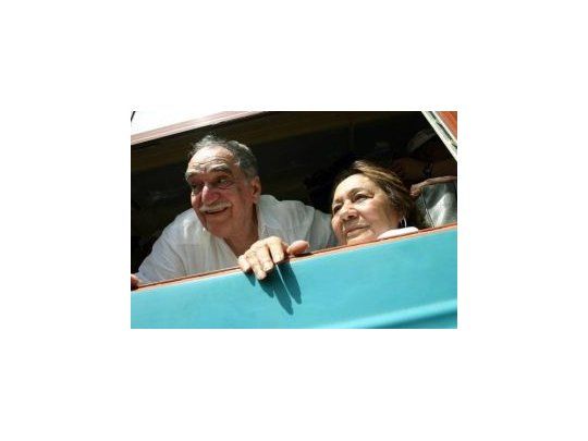 La viuda de García Márquez está llena de tristeza