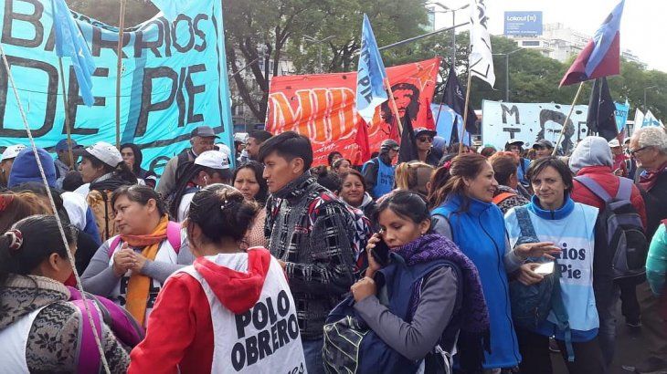 Movilizaci&oacute;n de Barrios de Pie.