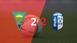 estoril y vizela igualaron por 2 en un vibrante partido