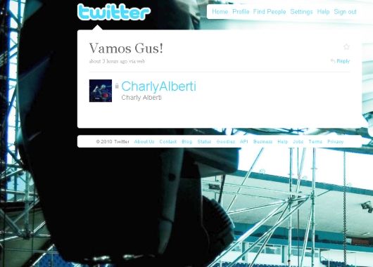 Charly Alberti, baterista de Soda Stereo le dio fuerza a Cerati a través de la web